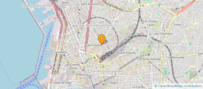 localisation de l'entreprise MONSIEUR RACHID BOUZOUIDJA  MARSEILLE