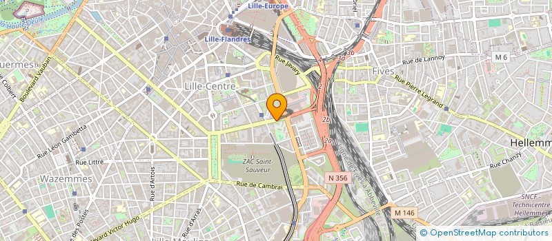 localisation de l'entreprise MONSIEUR RACHID BRIKI à LILLE