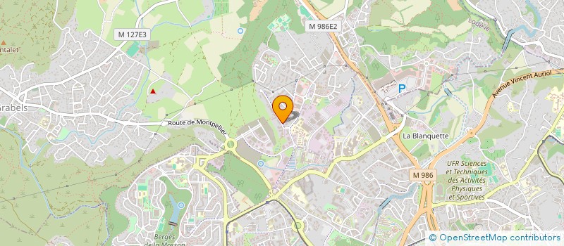 localisation de l'entreprise MONSIEUR RACHID CHBAKOU  GRABELS