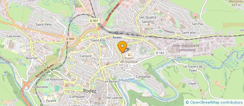 localisation de l'entreprise MONSIEUR RACHID CHEBLI à RODEZ