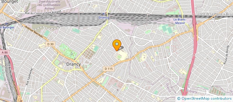 localisation de l'entreprise MONSIEUR RACHID CHENINA à DRANCY