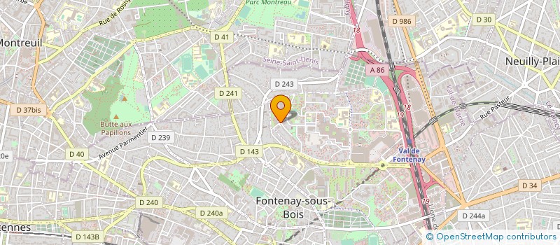 localisation de l'entreprise MONSIEUR RACHID CHERIF à FONTENAY-SOUS-BOIS