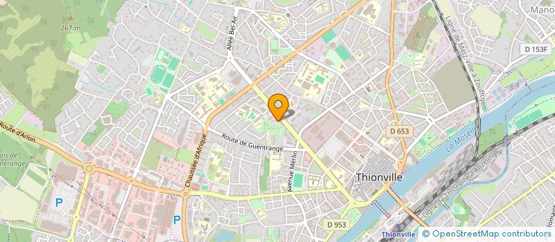 localisation de l'entreprise MONSIEUR RACHID CHETTIR  THIONVILLE