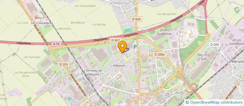 localisation de l'entreprise MONSIEUR RACHID DABBAB  BLOIS