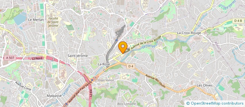 localisation de l'entreprise MONSIEUR RACHID DAHOUN  MARSEILLE