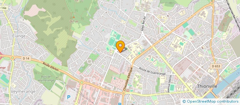 localisation de l'entreprise MONSIEUR RACHID DAIEB  THIONVILLE