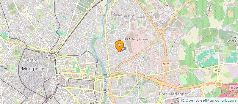 localisation de l'entreprise MONSIEUR RACHID DELORY à MONTPELLIER