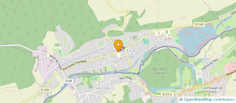 localisation de l'entreprise MONSIEUR RACHID DERAOUI  EZY-SUR-EURE