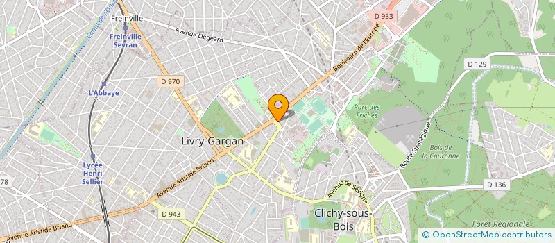 localisation de l'entreprise MONSIEUR RACHID DERBAL  LIVRY-GARGAN