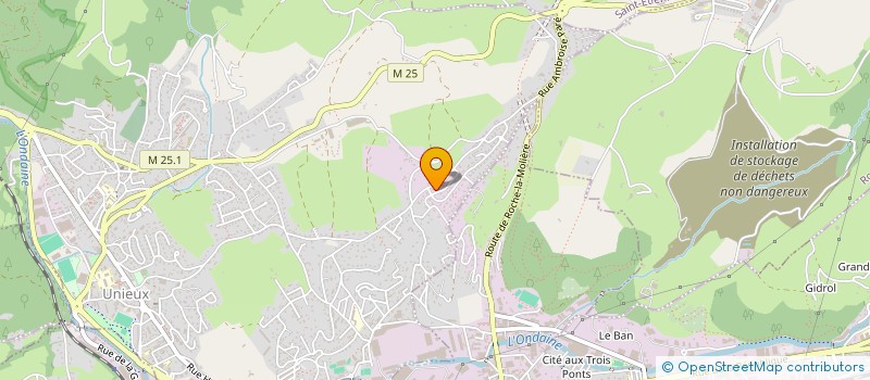 localisation de l'entreprise MONSIEUR RACHID DERDICHE à UNIEUX