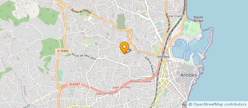 localisation de l'entreprise MONSIEUR RACHID DERICHE à ANTIBES