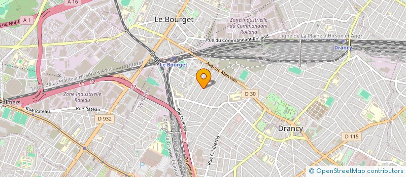 localisation de l'entreprise MONSIEUR RACHID DERRADJI à DRANCY