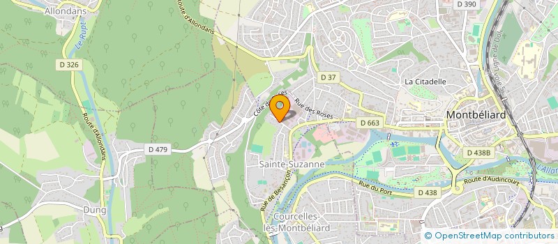 localisation de l'entreprise MONSIEUR RACHID DILMI  SAINTE-SUZANNE