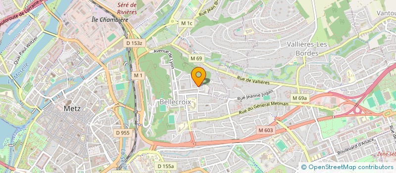 localisation de l'entreprise MONSIEUR RACHID DJAFRI à METZ