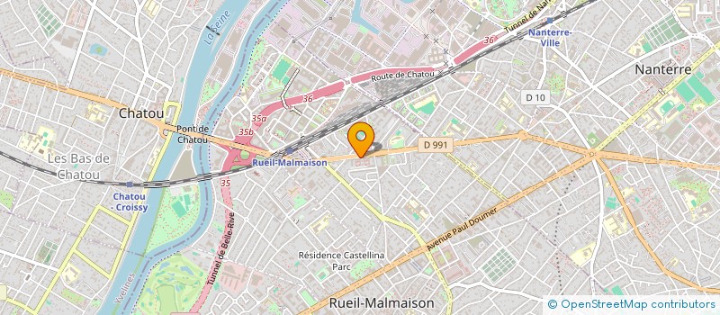 localisation de l'entreprise MONSIEUR RACHID DJAI à RUEIL-MALMAISON