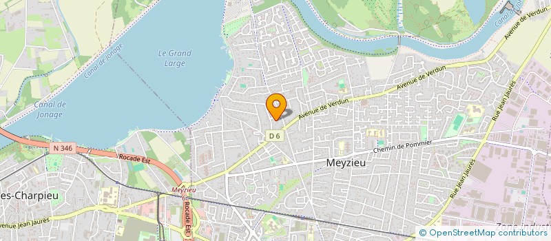 localisation de l'entreprise MONSIEUR RACHID DJEGHMOUM  MEYZIEU