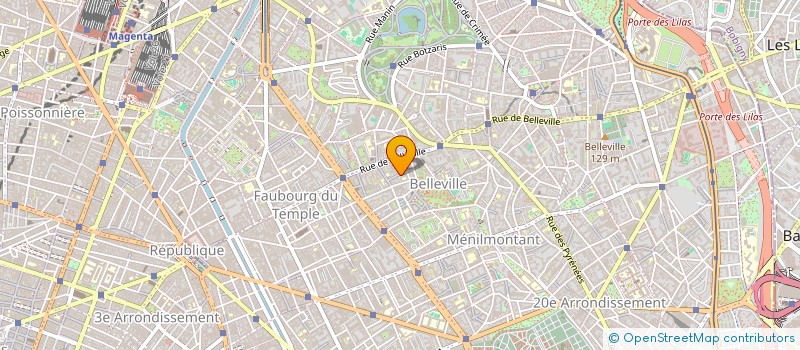 localisation de l'entreprise MONSIEUR RACHID DJEMAME à PARIS