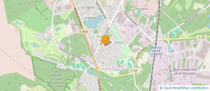 localisation de l'entreprise MONSIEUR RACHID DJOUGHDEM à ORLEANS