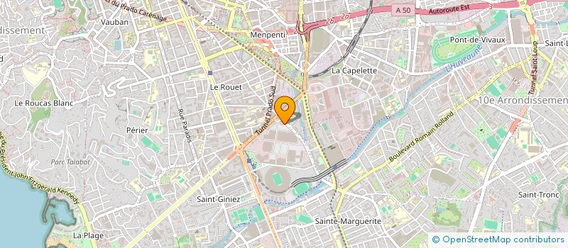 localisation de l'entreprise MONSIEUR RACHID DRICI à MARSEILLE