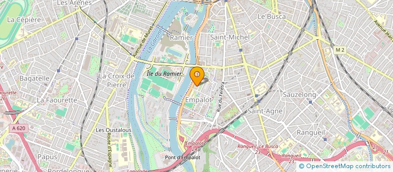 localisation de l'entreprise MONSIEUR RACHID ED DOUKALI à TOULOUSE