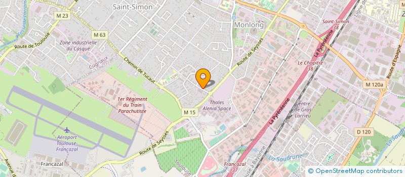 localisation de l'entreprise MONSIEUR RACHID EDDAM à TOULOUSE
