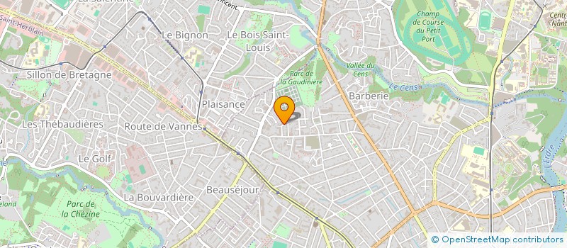 localisation de l'entreprise MONSIEUR RACHID EKHAOURARI à NANTES