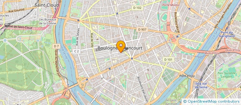 localisation de l'entreprise MONSIEUR RACHID EL ACROUCH à BOULOGNE-BILLANCOURT