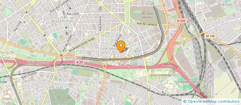 localisation de l'entreprise MONSIEUR RACHID EL ALLACHI à LILLE