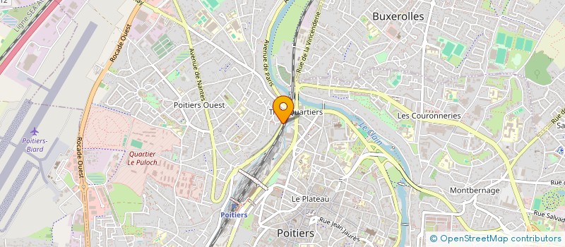 localisation de l'entreprise MONSIEUR RACHID EL AMIRI à POITIERS