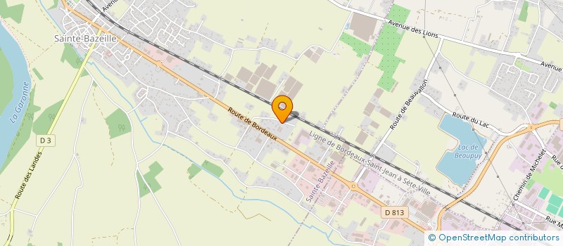 localisation de l'entreprise MONSIEUR RACHID EL ARRASS  SAINTE-BAZEILLE