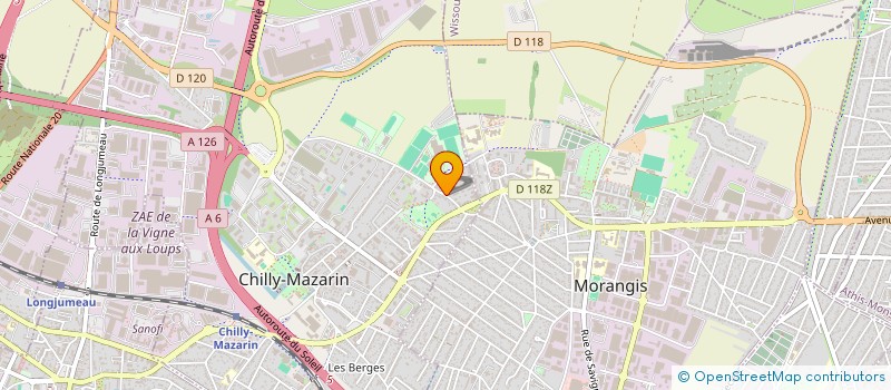 localisation de l'entreprise MONSIEUR RACHID EL ATTAR  CHILLY-MAZARIN