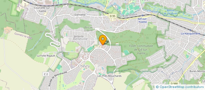 localisation de l'entreprise MONSIEUR RACHID EL BAHRAOUI  GIF-SUR-YVETTE