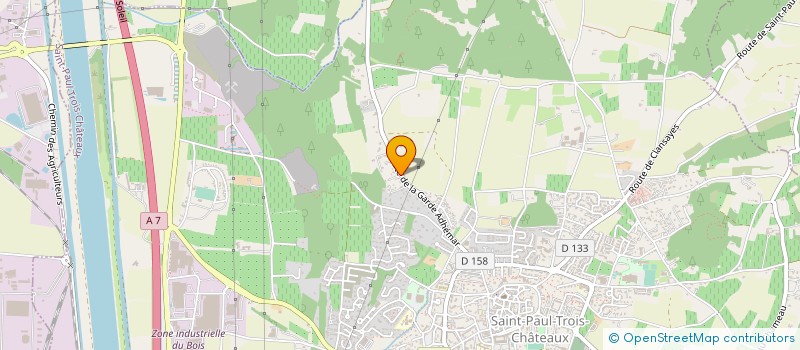 localisation de l'entreprise MONSIEUR RACHID EL BOUALAYE à SAINT-PAUL-TROIS-CHATEAUX