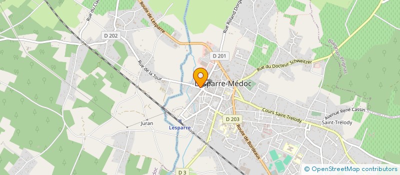 localisation de l'entreprise MONSIEUR RACHID EL BOUCHTI à LESPARRE-MEDOC