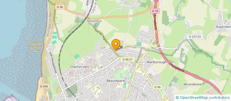 localisation de l'entreprise MONSIEUR RACHID EL GHADIR  WIMILLE