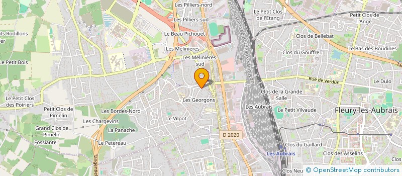 localisation de l'entreprise MONSIEUR RACHID EL KASIMI à ORLEANS