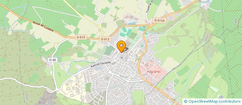 localisation de l'entreprise MONSIEUR RACHID EL KHOBZY  THUIR