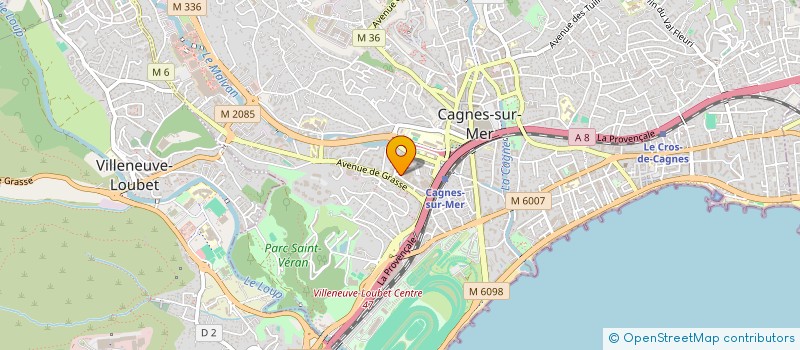 localisation de l'entreprise MONSIEUR RACHID EL MAFTAH à CAGNES-SUR-MER