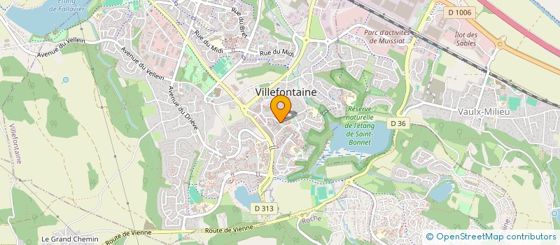 localisation de l'entreprise MONSIEUR RACHID EL MARJANI EZ ZHAR  VILLEFONTAINE