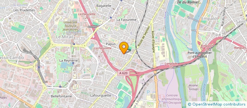 localisation de l'entreprise MONSIEUR RACHID EL MOADDAM à TOULOUSE
