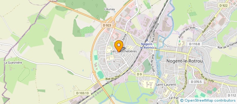 localisation de l'entreprise MONSIEUR RACHID EL WAHIDI à NOGENT-LE-ROTROU