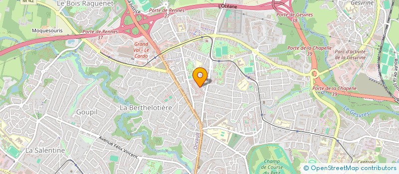 localisation de l'entreprise MONSIEUR RACHID EL YAHYAOUI à NANTES