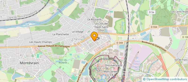 localisation de l'entreprise MONSIEUR RACHID ELASSOURI à CHESSY