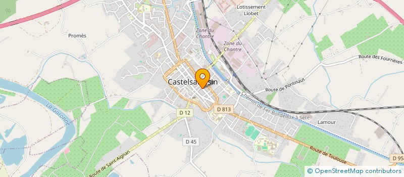 localisation de l'entreprise MONSIEUR RACHID ELLOUKMANI OUALKADI à CASTELSARRASIN
