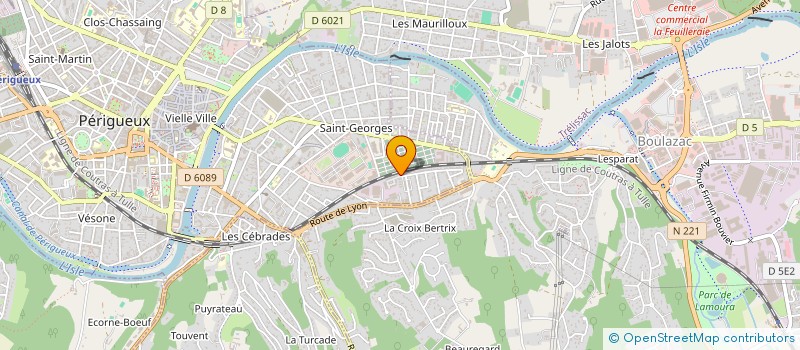 localisation de l'entreprise MONSIEUR RACHID ELMERNISSI  PERIGUEUX