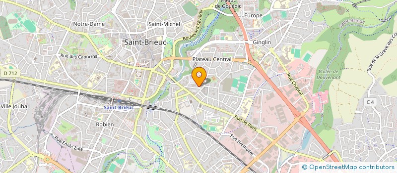 localisation de l'entreprise MONSIEUR RACHID ES HOUL MEZIANI à SAINT-BRIEUC