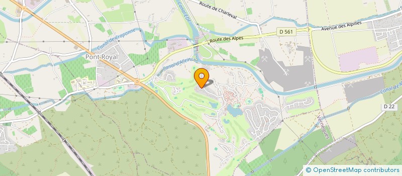 localisation de l'entreprise MONSIEUR RACHID ES SAIDI  MALLEMORT