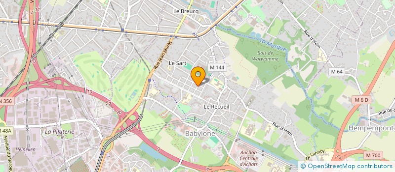 localisation de l'entreprise MONSIEUR RACHID ESSEKIFATI  VILLENEUVE-D'ASCQ