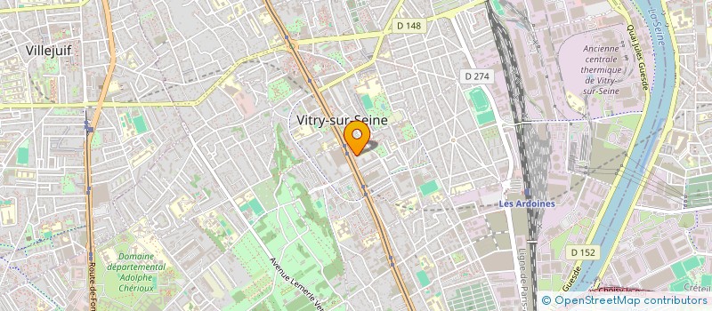 localisation de l'entreprise MONSIEUR RACHID ESSTATI à VITRY-SUR-SEINE