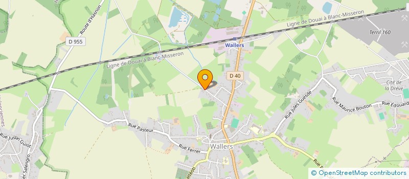 localisation de l'entreprise MONSIEUR RACHID FEDDAL  WALLERS